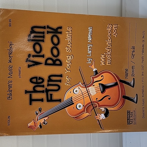 The violin fun book for young students by Larry newman - Picture 1 of 6
